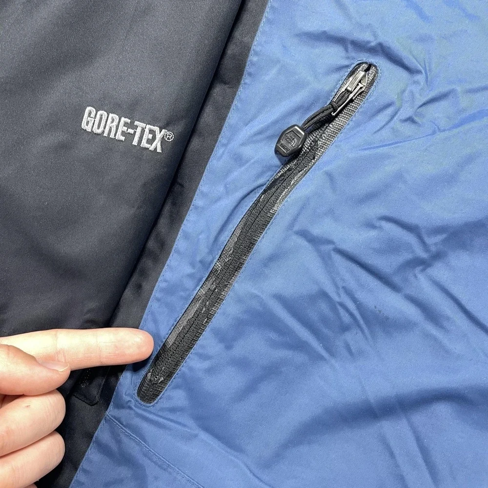 The‎ North Face Summit Series Jacket Mens XL Blue Gore-Tex Hooded Ski NP10311